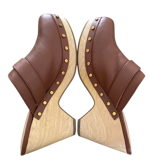 Veronica Beard Women's Hendrix Buckled Clogs SZ 5 - Picture 4 of 7